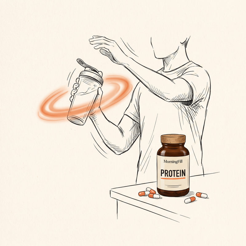 MorningFill Premium Supplements — Protein powder for muscle support