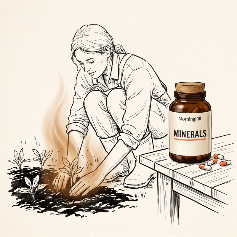MorningFill Premium Supplements — Essential mineral capsules for daily wellness