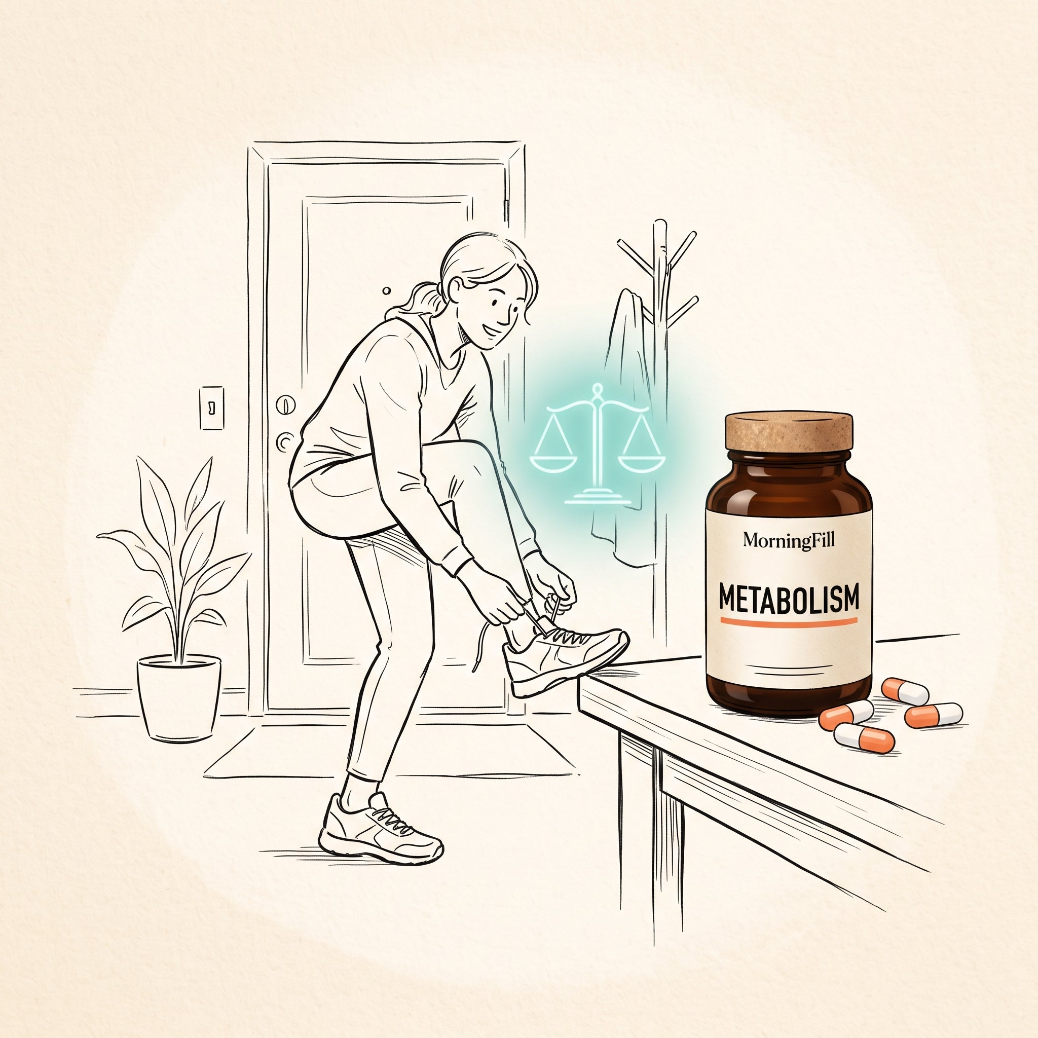 MorningFill Premium Supplements — Weight management capsules for metabolism support