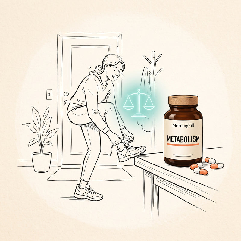 MorningFill Premium Supplements — Weight management capsules for metabolism support