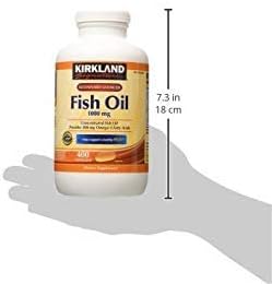 Kirkland Signature hgar Fish Oil Concentrate 2 Pack, 400 Count (Pack of 2)