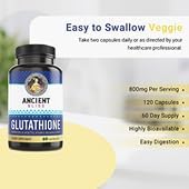 Ancient Bliss S-Acetyl Glutathione Supplement – Plant-Based Antioxidant Formula for Daily Wellness – 60 Vegan Capsules