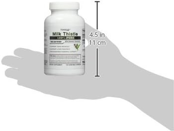 Superior Labs Milk Thistle NonGMO - 80% Silymarin Flavonoids - Powerful Formula for Healthy Liver, Kidney, Detox and Function, Energy - 250mg 4:1 Extract Yielding 1,000mg, 120 Vegetable Caps