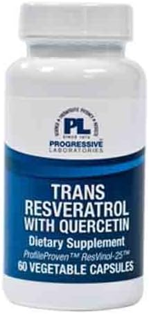Trans-Resveratrol w/ Quercetin 125mg 60c
