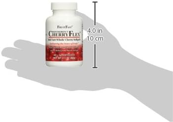 FruitFast CherryFlex 100% Red Tart Organic Cherry Concentrate Supplement - Chewable Softgel - 60 Count - Non-GMO and Gluten Free - Promotes Healthy Joint Function*