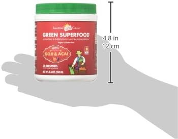 Amazing Grass Greens Superfood Powder: Greens Powder with Digestive Enzymes & Probiotics,Organic Spirulina,Chlorella,and Beet Root Powder,Berry,30 Servings (Packaging May Vary),(Pack of 2)