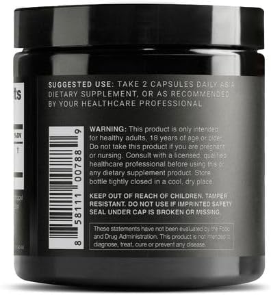 Toniiq Ultra High Purity Resveratrol Capsules - 98% Trans-Resveratrol - Highly Purified and Bioavailable - 180 Caps Reservatrol Supplement
