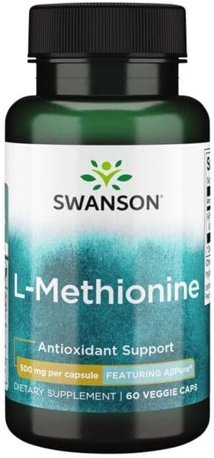 Swanson ULT L-METHIONINE AJI 500MG 60 Veg CP