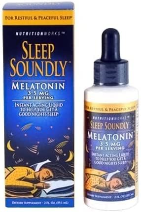 Sleep Soundly Melatonin, 2-Ounce Bottles (Pack of 3)