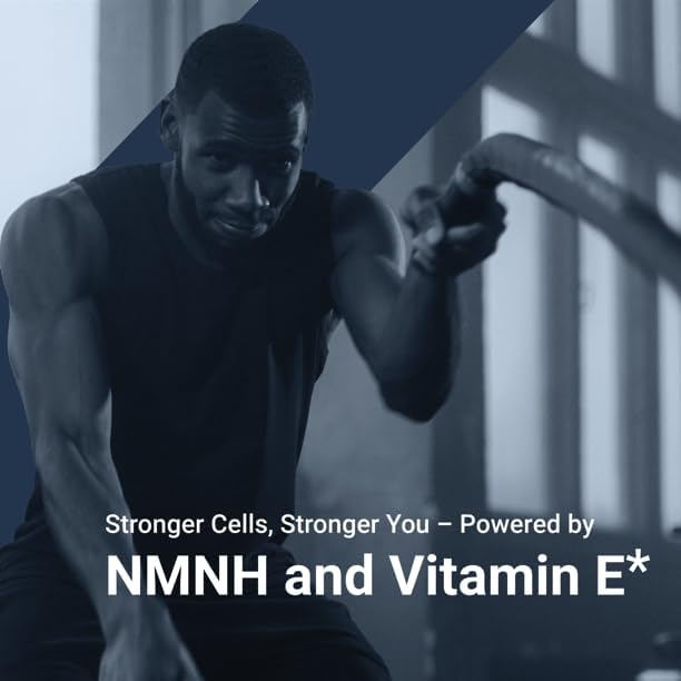 Naturalis Liposomal NMNH 300mg (NMN Alternative) | Boost NAD+ Levels & Support Healthy Aging* | Bioenhanced with Vitamin E for Advanced Absorption, Stability & Antioxidant Protection* | 120 Softgels