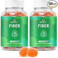 BeLive Fiber Gummies - Prebiotic Fiber Supplement with Chicory Root & Inulin for Digestive Support & Overall Gut Health I Vegan, Sugar Free Gummies for Adults & Children - Apple Flavor | 2-Pack