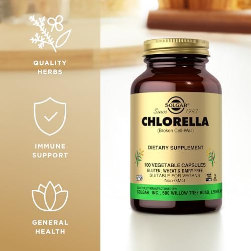 Chlorella 520mg Solgar 100 VCaps