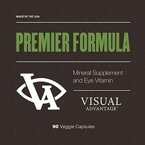Premier Formula for Eye Health - Three Month Supply - Developed for Age Related Macular Support (AMD) - Only 1 Pill Per Day
