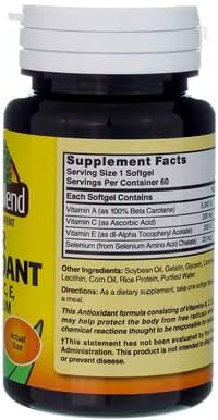 Nature's Blend Super Antioxidant Aces 60 Sgels