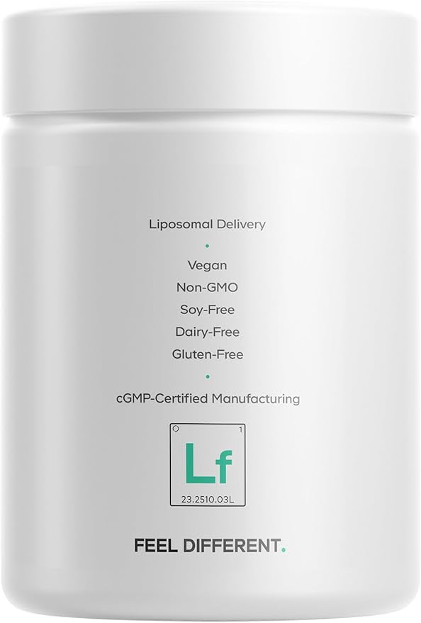 Codeage Liposomal Fisetin Supplement - Fisetin 500 mg - Resveratrol from Japanese Knotweed Extract Polyphenol, Luteolin Sophora Japonica Flavonoid, Liposomal Delivery - Vegan, Non-GMO - 60 Capsules