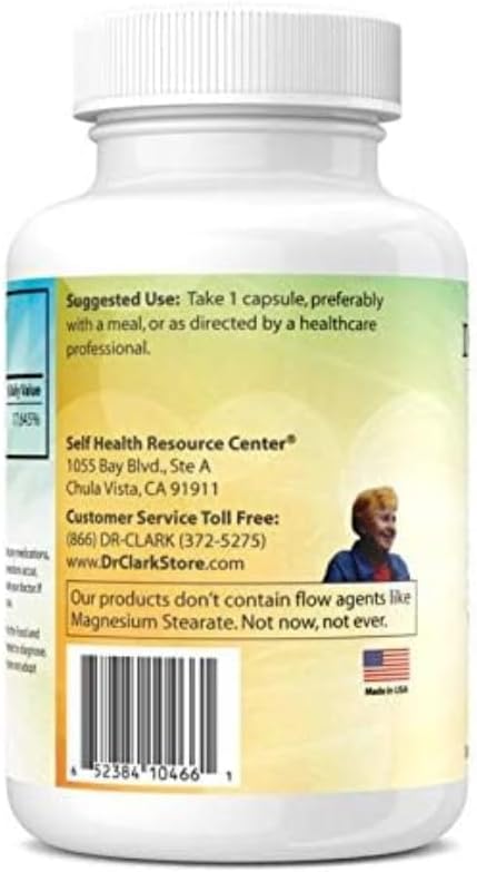 Dr. Clark Vitamin B2 Supplement, 300mg, 100 Gelatin Capsules