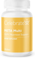 Celebrate Vitamins META Multi GLP-1 Multivitamin Weight Support – 30 Capsules – Once-Daily Supplement w Iron, Vitamin D, B12, Magnesium – GLP-1 Vitamin for Hair Loss, Fatigue & Nutrient Gaps