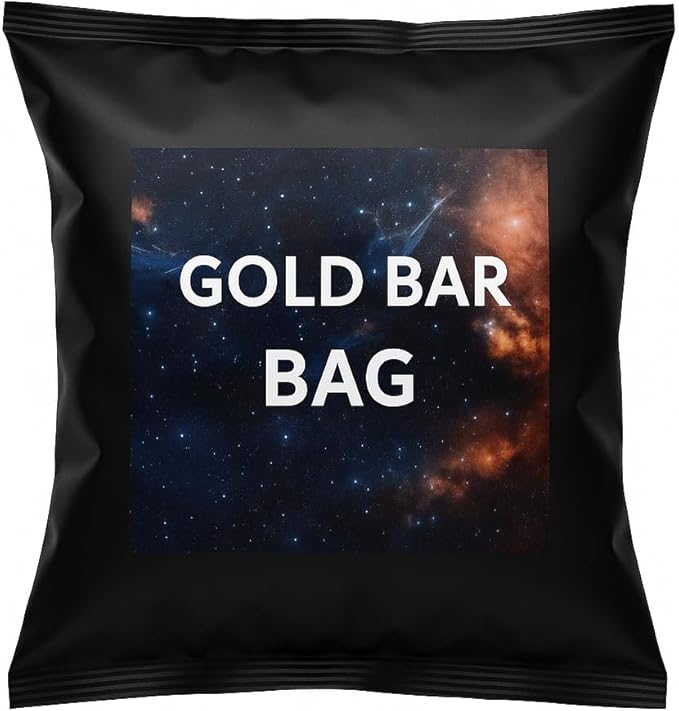 1-Pack Gold Paydirt – Gold Nugget Treasure Bag & Gold-Rich Pay Dirt – Highly Concentrated Paydirt with Flakes, Nuggets & Possible Gemstones for at-Home Gold Panning for Hobbyists & Prospector