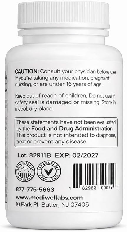 N-Stac NMN 500mg + Apigenin & Quercetin for NAD+ Support - Flavonoid NAD+ Preservation Complex - Third-Party Tested - 60 Veggie Capsules
