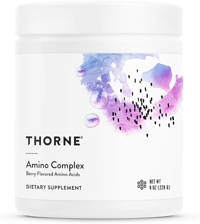 THORNE - Whey Protein Isolate (Chocolate, 31.9 Oz) & Amino Complex (Berry, 8 Oz) Bundle - Supports Muscle Repair & Recovery - NSF Certified for Sport - Gluten Free, Soy Free