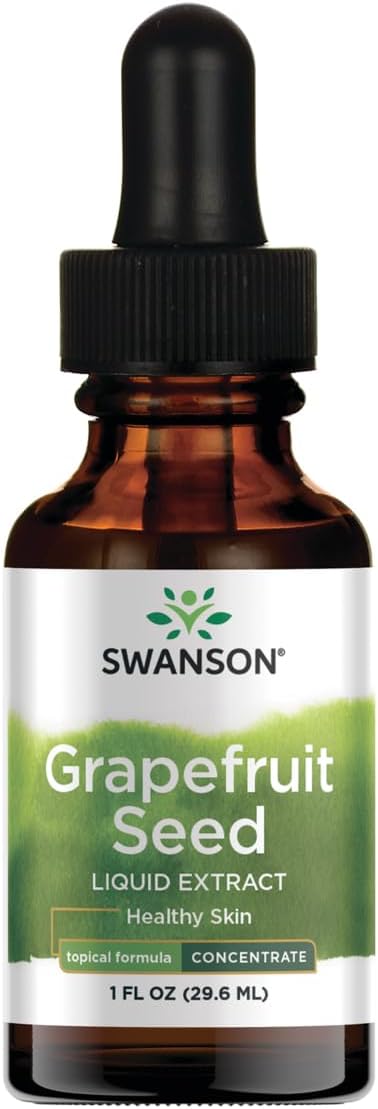 Swanson Concentrated Grapefruit Seed Liquid Extract 1 fl Ounce (29.6 ml) Liquid
