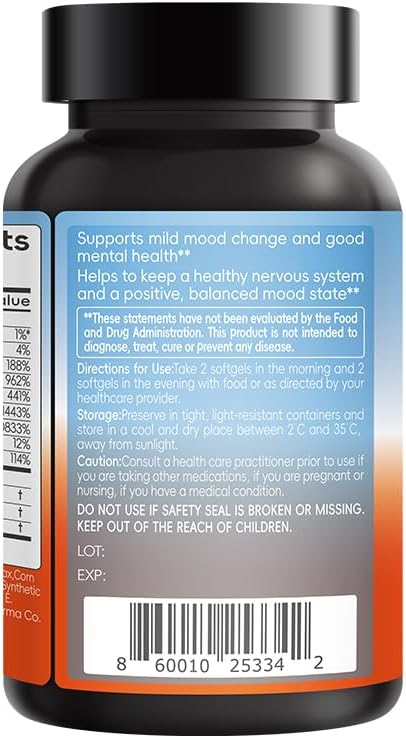 CNS Fish Oil Plus Softgels Dietary Supplement