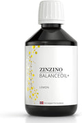 Zinzino BalanceOil+ - Omega Balance Supplement with Wild-Caught Fish Oil, Olive Oil, Omega-3 & Vitamin D3 - Supports Heart Health & Well-Being - 300ml