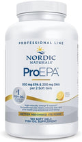 Nordic Naturals ProEPA, Lemon - 180 Soft Gels - 1210 mg Omega-3 - High-Intensity EPA Formula for Healthy Mood, Heart Health & Cellular Function - Non-GMO - 90 Servings