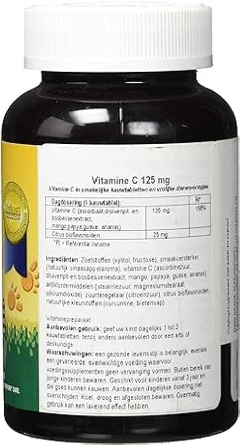 NaturesPlus Animal Parade Vitamin C Children's Chewable - Natural Orange Juice Flavor - 90 Animal-Shaped Tablets - Vegan, Vegetarian, Gluten Free - 45 Servings