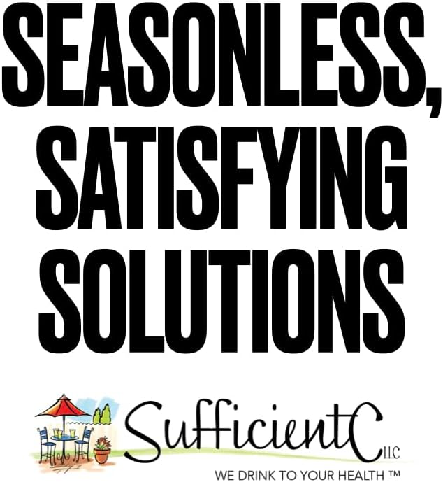 Sufficient-C High Dose Vitamin C Lemon Peach Immune-Ade Drink Mix - 125 gram Three (3) Pack