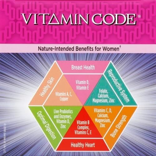 Garden of Life Multivitamin for Women, Vitamin Code Women's Multi - Whole Food Womens, Iron, Folate not Folic Acid, Vitamin A and Probiotics for Womens Energy, 240 Vegetarian Capsules, (Pack of 2)