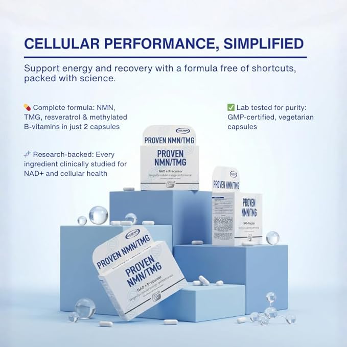 Gaspari Nutrition NMN & TMG Supplement USA