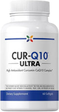 Stop Aging Now - Curcumin CoQ10 Complex - with Turmeric Root Extract - Antioxidant & Cardiovascular Support - 60 Softgels