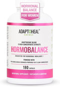 ADAPTOHEAL Hormobalance for Women – Hormone Balance Support with 9 High-Concentrate Adaptogenic Extracts (Vitex, Dong Quai, Reishi) – Stress, Mood & Daily Wellness Support – 180 Capsules