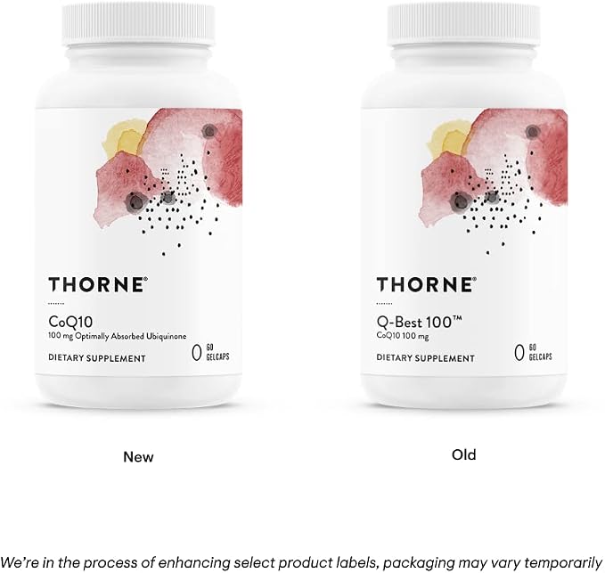 THORNE - Cellular Health Bundle - CoQ10 & NiaCel 400 - Support Energy, Cellular Defense & Healthy Aging - 30 to 60 Servings