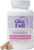 GleeFull Over 30 Hormone Support - Menopause Supplements for Women - Hormone Support for Women
