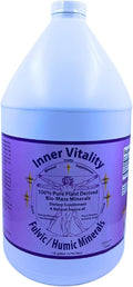 Inner Vitality Fulvic Humic Mineral Blend Trace Elements Vitamins and Amino Acids Morningstar Minerals (1 Gallon)