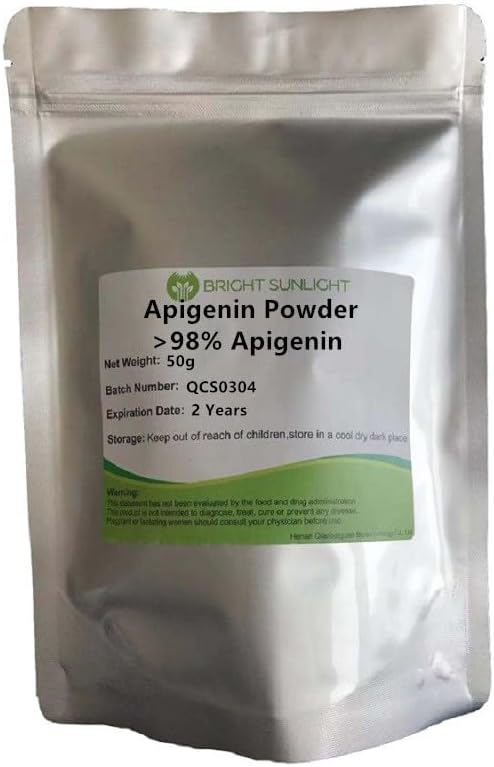 Apigenin Powder 50 Grams >98% Apigenin
