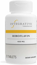 Integrative Therapeutics Riboflavin - B2 Vitamin Supplement for Cellular Energy Support* - Supports Vitality & Red Blood Cell Production* - Gluten-Free & Dairy-Free - 30 Count (30 Servings)