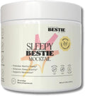 Sleepy Bestie Mocktail for Women & Men - Magnesium Citrate & Glycinate Powder for Sleep, Calm Support Supplement with L-Theanine & Tart Cherry Extract, Gluten Free - 2.96 oz
