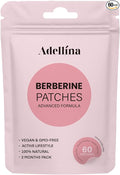 Berberine Patches Advanced Formula with Berberine L-Glutamine (60 Count)