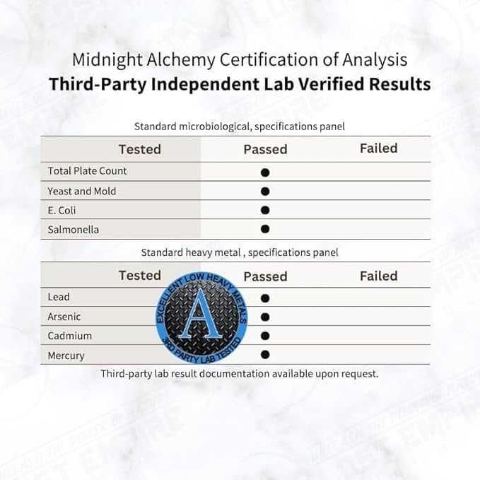 Lost Empire Herbs Midnight Alchemy: Deep Sleep & Relaxation Tincture for Restorative Rest