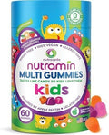 Nutracelle NUTRAMIN Sugar-Free, Allergen-Free 100% Vegan Gummy Multivitamins for Kids - Great Tasting Natural Gummies Your Kids Will Love - 60 Count Bottle