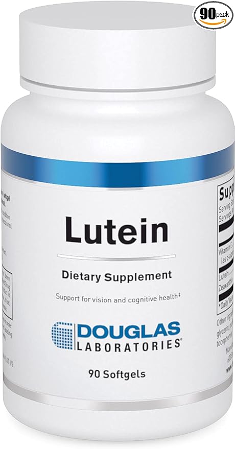 Douglas Laboratories Lutein (6 mg.) | Lutein with Zeaxanthin for Vision | 90 Softgels