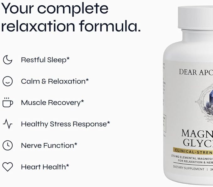 Magnesium Glycinate 275mg - High Absorption Chelated Magnesium Supplement - Magnesium Bisglycinate - Essential Mineral - Vegan Non-GMO Gluten-Free - 90 Capsules