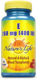 Nature's Life Vitamin E, 400 IU | 100 ct