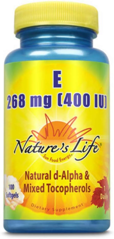 Nature's Life Vitamin E, 400 IU | 100 ct