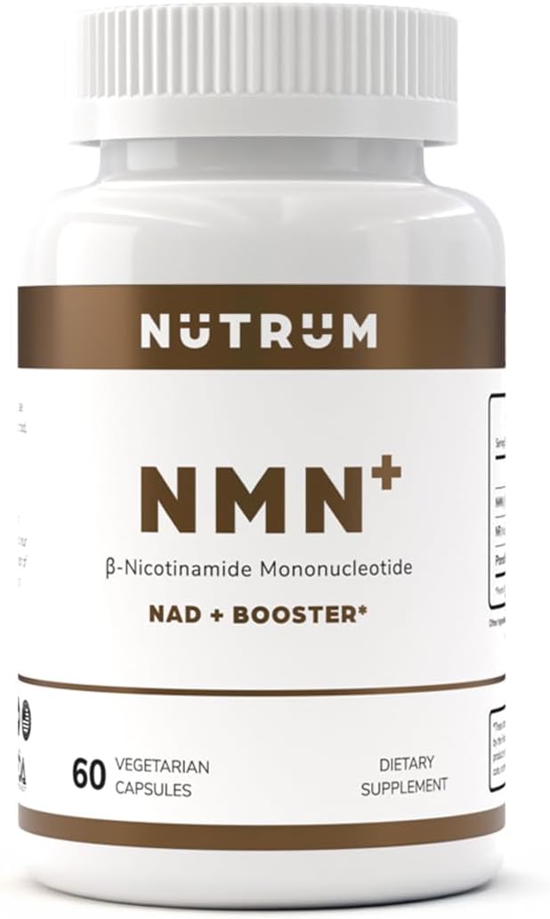 NMN NAD+ Supplement – Extra Strength Longevity & Cellular Energy Booster – Supports NAD+ Levels, Healthy Aging, Focus & Metabolism – Third Party Tested for Purity – Made in USA, 1 Month Supply