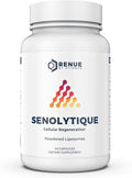 Renue By Science Senolytique Senolytic Supplements | 60 Capsules with Fisetin (35mg) Quercetin (78mg) & Spermidine (3mg) per Serving | Liposomal Formula | Manufactured in the USA & Third-Party Tested
