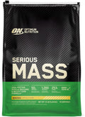 Optimum Nutrition Serious Mass, Weight Gainer Protein Powder, Mass Gainer, Vitamin C and Zinc for Immune Support, Creatine, Banana, 12 Pound (Packaging May Vary)